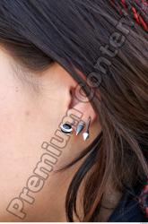 Ear Woman White Jewel Average